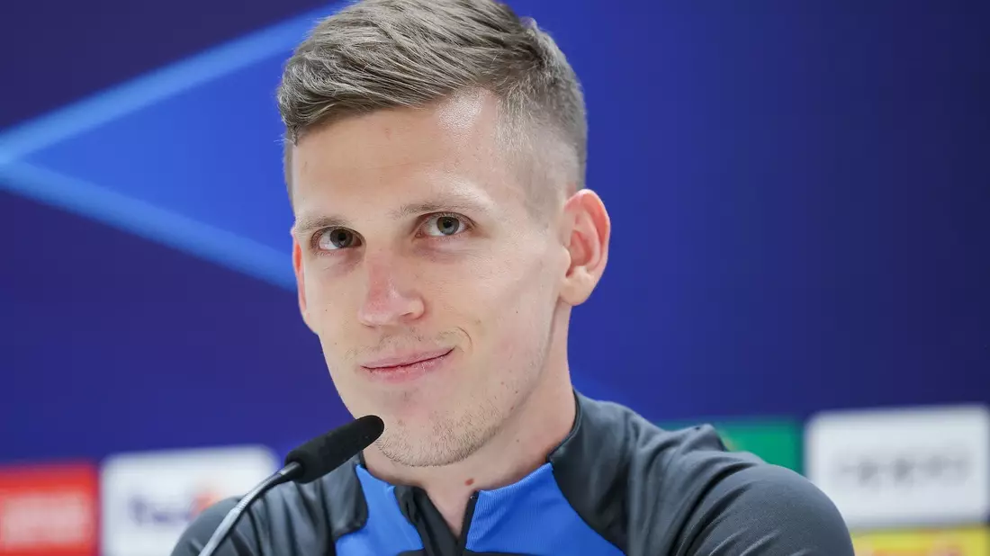 Dani Olmo hat bei den Leipzigern noch einen Vertrag bis Sommer 2027 - allerdings mit einer Ausstiegsklausel. - Bild: Jan Woitas/dpa