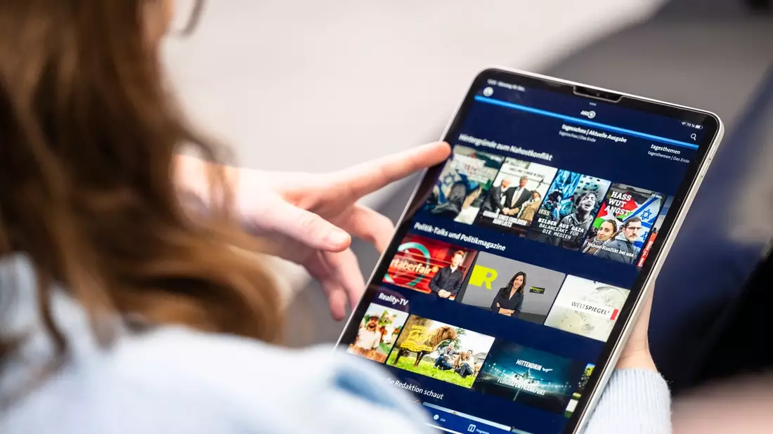 ARD Mediathek erreicht täglich rund 2,3 Millionen Menschen - Bild: presseportal.de