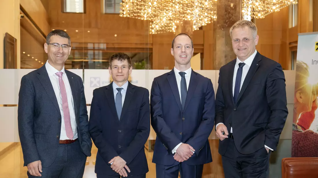 Quehenberger, Deuber, Reith und Mayr - Bild: RVS über pressetext.de