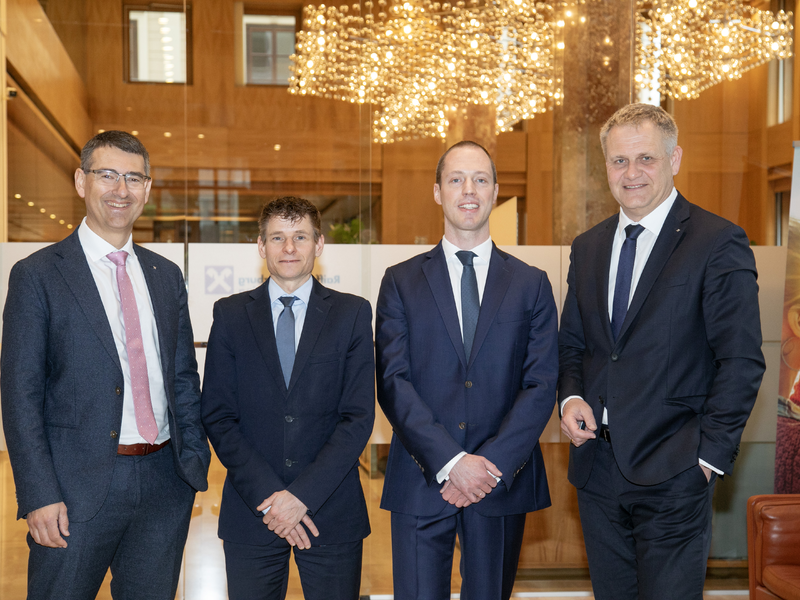 Quehenberger, Deuber, Reith und Mayr - Foto: RVS über pressetext.de