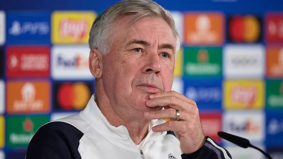 Star-Trainer Carlo Ancelotti sieht sich in Spanien mit Vorwürfen der Steuerhinterziehung konfrontiert. - Bild: Federico Titone/SOPA Images via ZUMA Press Wire/dpa