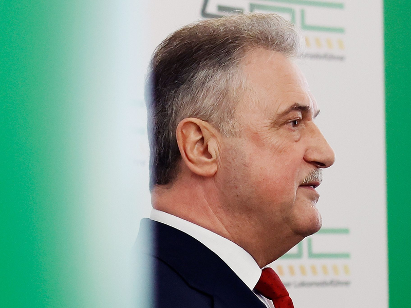 Claus Weselsky, Vorsitzender der Gewerkschaft Deutscher Lokomotivführer (GDL). - Foto: Carsten Koall/dpa