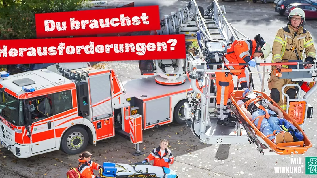 FW-GL: Freie Ausbildungsplätze bei der Feuerwehr Bergisch Gladbach - Jetzt bewerben! - Bild: presseportal.de