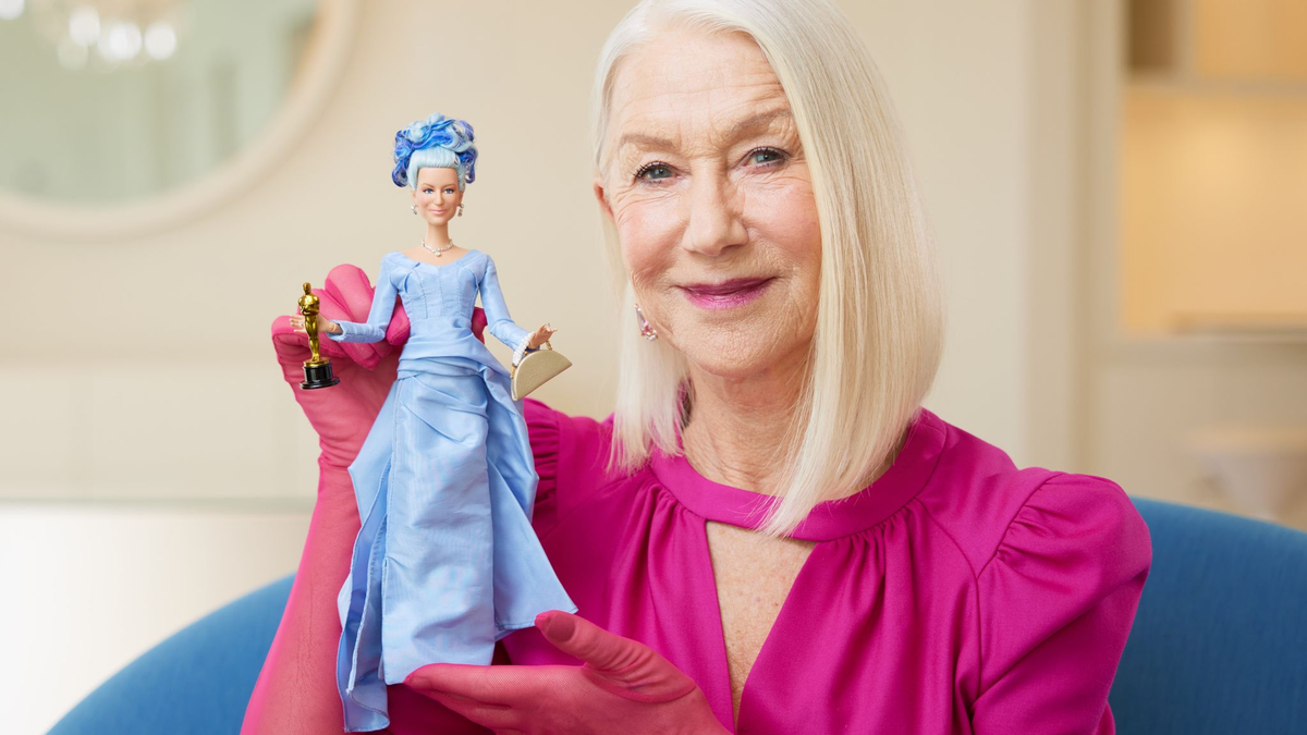 Auch der britischen Schauspielerin Helen Mirren wurde eine Barbie-Puppe gewidmet. - Foto: Ryan Schude/Mattel Inc/PA Media/dpa