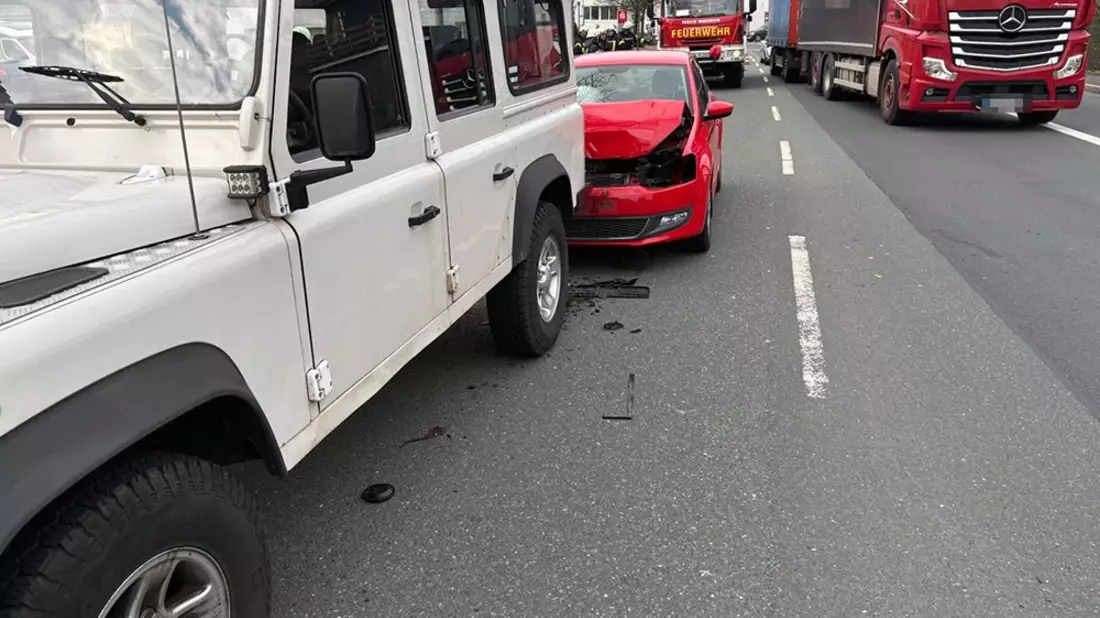 FW-EN: Verkehrsunfall Frankfurter Straße - Bild: presseportal.de