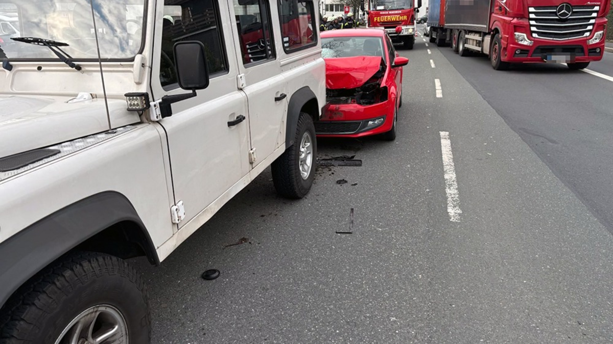 FW-EN: Verkehrsunfall Frankfurter Straße - Foto: presseportal.de