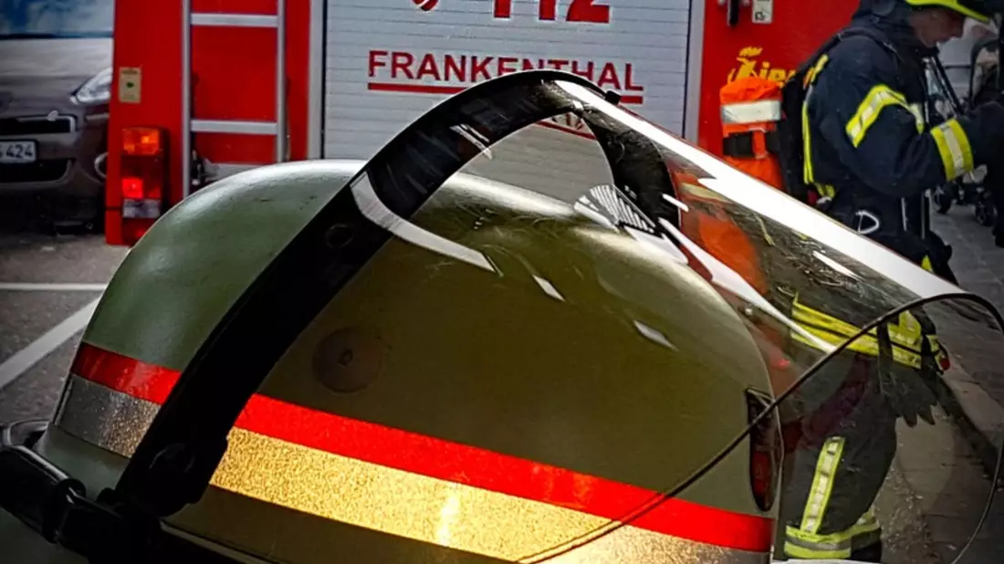 FW Frankenthal: Brand einer Mikrowelle - 3 Katzen gerettet - Bild: presseportal.de