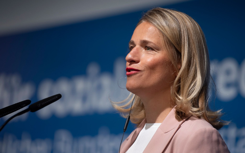 VdK-Präsidentin Verena Bentele: «Gerade in Unternehmen werden die Regeln überwiegend von Männern gemacht.» - Foto: Christophe Gateau/dpa