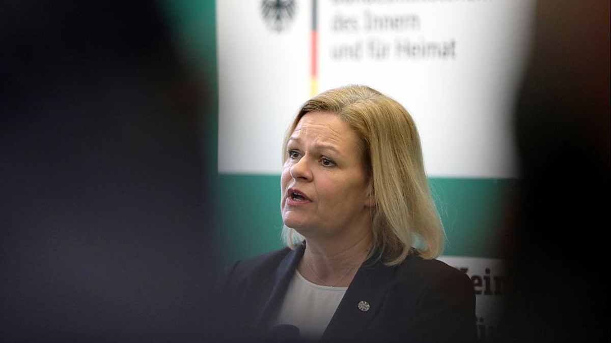 Nancy Faeser (Archiv) - Foto: über dts Nachrichtenagentur