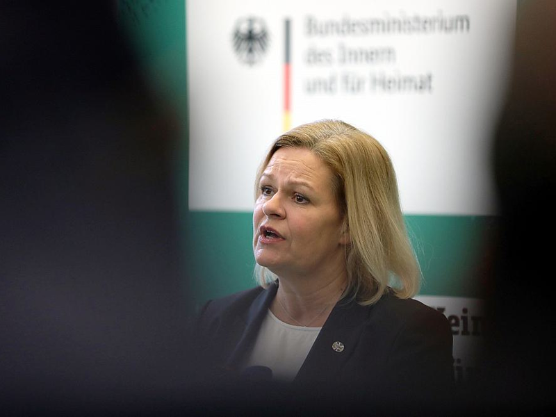 Nancy Faeser (Archiv) - Foto: über dts Nachrichtenagentur