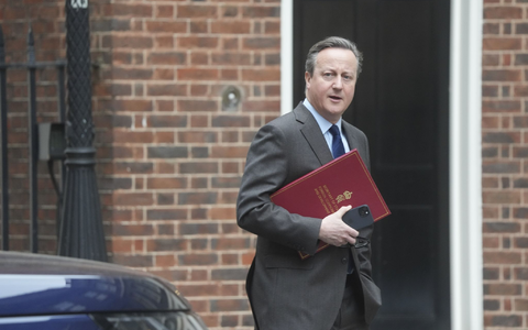 Der Außenminister von Großbritannien: David Cameron. - Foto: Jeff Moore/PA/dpa