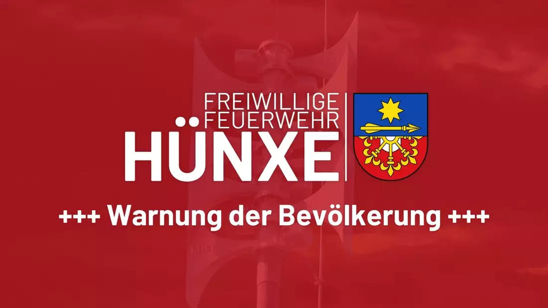 FW Hünxe: Landesweiter Warntag am 14. März - Bild: presseportal.de