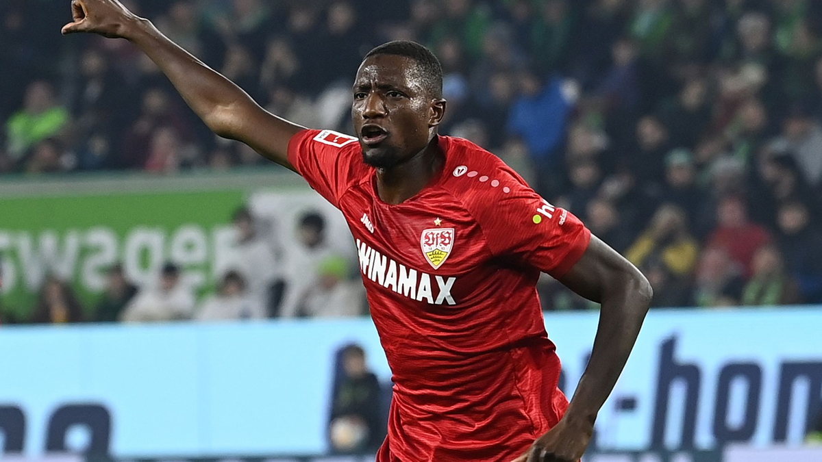 Spielt eine starke Saison für den VfB Stuttgart: Serhou Guirassy. - Foto: Swen Pförtner/dpa