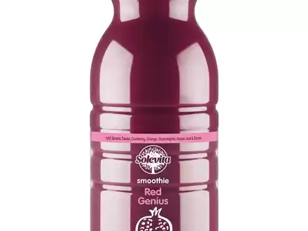 Der Hersteller Niederrhein-Gold Tersteegen GmbH & Co. KG informiert über einen Warenrückruf des Produktes Solevita Smoothie Red Genius, 750mL. - Foto: presseportal.de