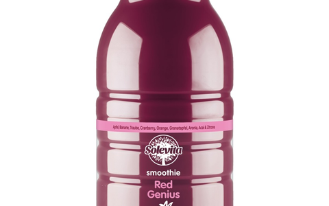 Der Hersteller Niederrhein-Gold Tersteegen GmbH & Co. KG informiert über einen Warenrückruf des Produktes Solevita Smoothie Red Genius, 750mL. - Foto: presseportal.de Der Hersteller Niederrhein-Gold Tersteegen GmbH & Co. KG informiert über einen Warenrückruf des Produktes Solevita Smoothie Red Genius, 750mL. - Foto: presseportal.de