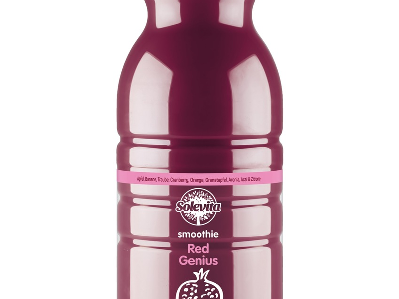 Der Hersteller Niederrhein-Gold Tersteegen GmbH & Co. KG informiert über einen Warenrückruf des Produktes Solevita Smoothie Red Genius, 750mL. - Foto: presseportal.de