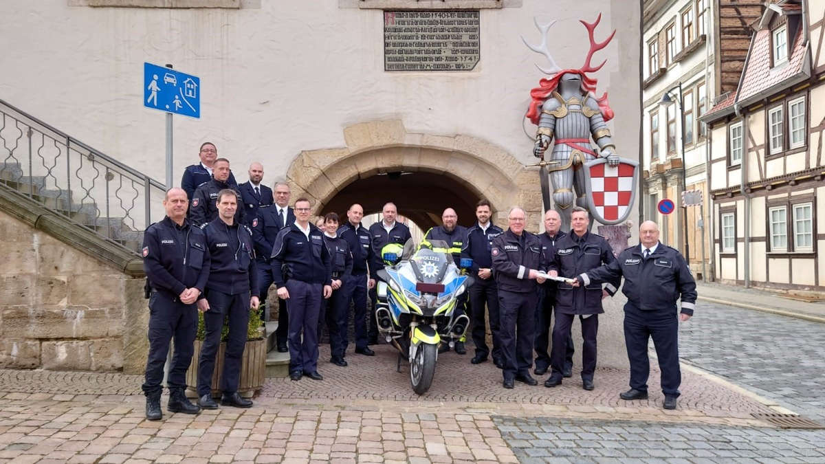 POL-GS: Sicher durch den Harz - Staffelstabübergabe in der länderübergreifenden Verkehrssicherheitsarbeit - Foto: presseportal.de