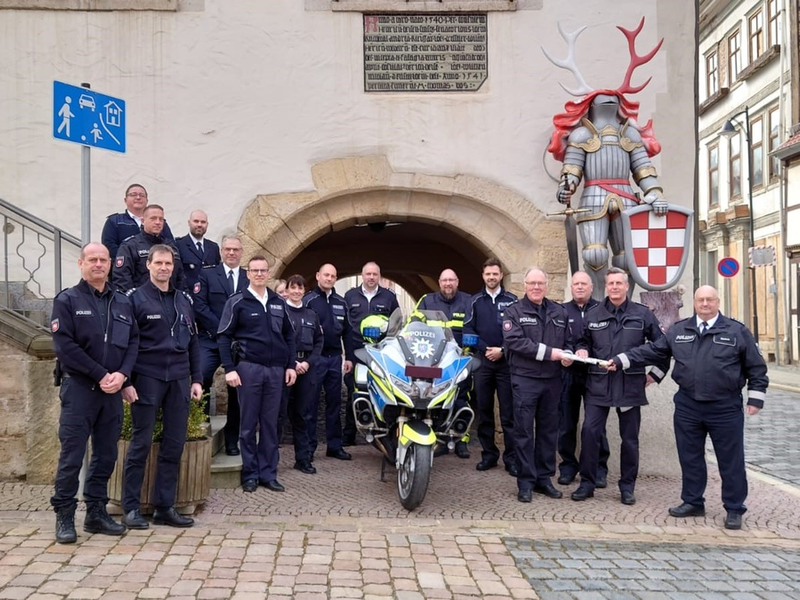 POL-GS: Sicher durch den Harz - Staffelstabübergabe in der länderübergreifenden Verkehrssicherheitsarbeit - Foto: presseportal.de