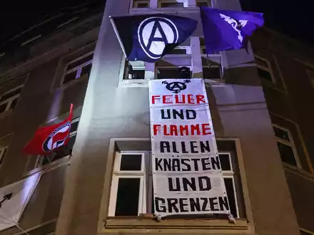 In Sachsen hat die linksextremistische Gruppe um Lina E. zuletzt für großes Aufsehen gesorgt. - Foto: Jan Woitas/dpa