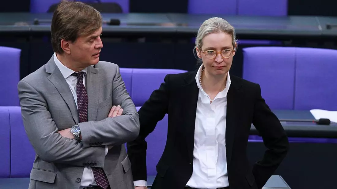 Bernd Baumann und Alice Weidel (Archiv) - Bild: über dts Nachrichtenagentur