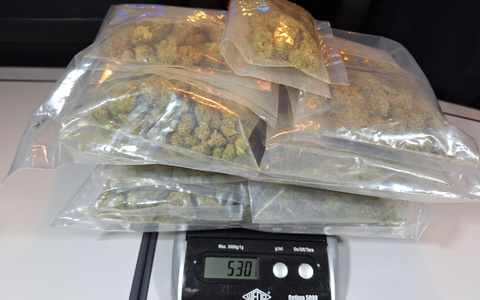 HZA-P: Knapp 530 Gramm Cannabis im Gepäck / Zoll leitet Strafverfahren ein und stellt Rauschmittel samt Mobiltelefon sicher - Foto: presseportal.de