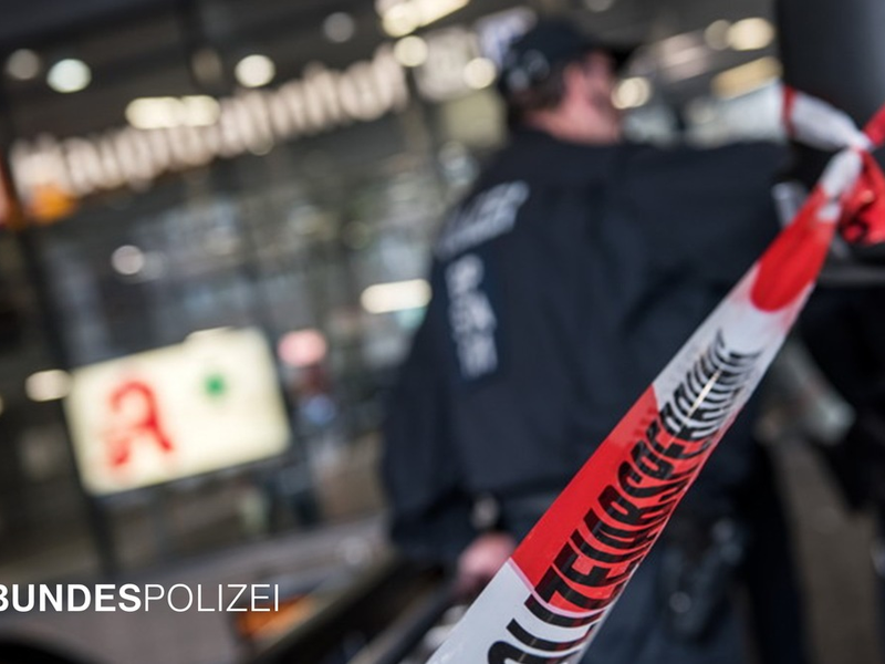 Bundespolizeidirektion München: Seniorin sorgt für Sperrung am Hauptbahnhof Bundespolizeieinsatz wegen abgestellten Koffer - Foto: presseportal.de