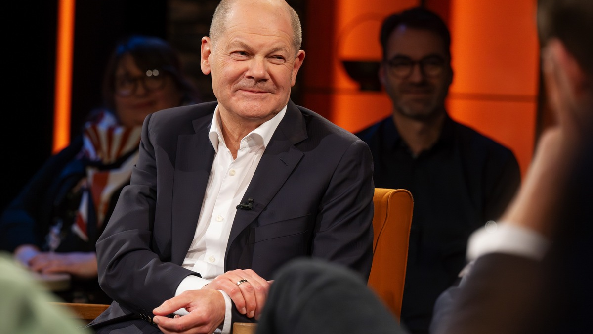 Bundeskanzler Olaf Scholz bei 3nach9: 
