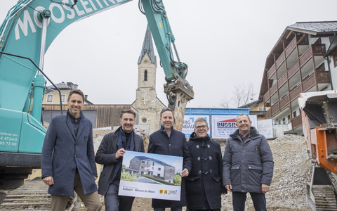 Spatenstich in Rußbach - Foto: Neumayr über pressetext.de