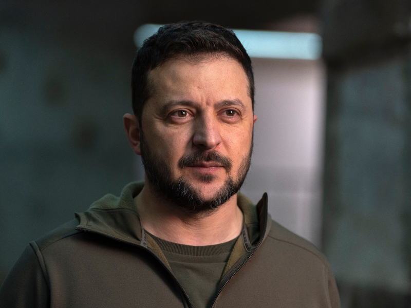 Der ukrainische Präsident Wolodymyr Selenskyj. - Foto: Efrem Lukatsky/AP/dpa