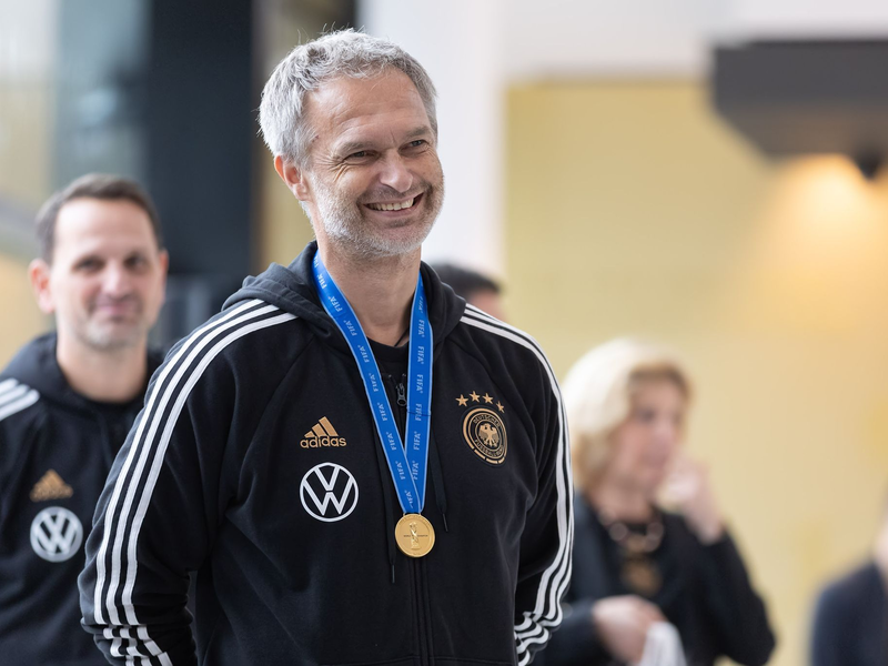 Christian Wück soll nach Olympia der neue Trainer der DFB-Fußballerinnen werden. - Foto: Jürgen Kessler/dpa