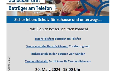 POL-GM: Schutz vor Dieben und Betrügern - kostenfreies Beratungsangebot der Polizei - Foto: presseportal.de