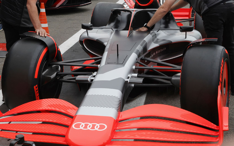Audi wird im Jahr 2026 in die Formel 1 einsteigen und ĂĽbernimmt dafĂĽr 100 Prozent der Anteile des Sauber-Teams. - Foto: Olivier Matthys/AP/dpa Audi wird im Jahr 2026 in die Formel 1 einsteigen und ĂĽbernimmt dafĂĽr 100 Prozent der Anteile des Sauber-Teams. - Foto: Olivier Matthys/AP/dpa