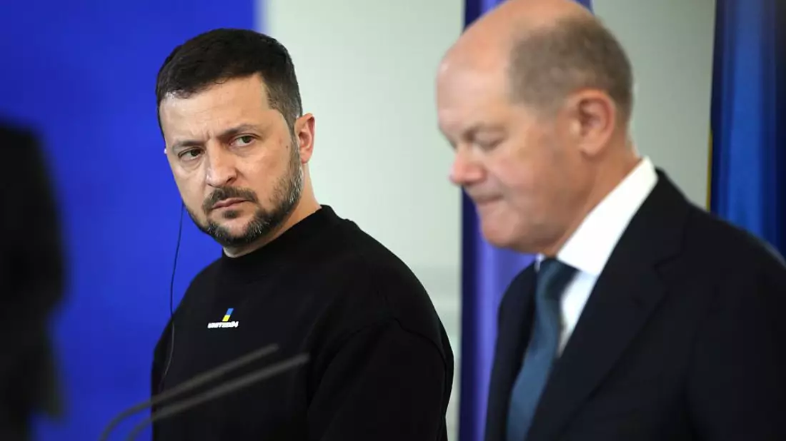 Wolodymyr Selenskyj und Olaf Scholz (Archiv) - Bild: über dts Nachrichtenagentur