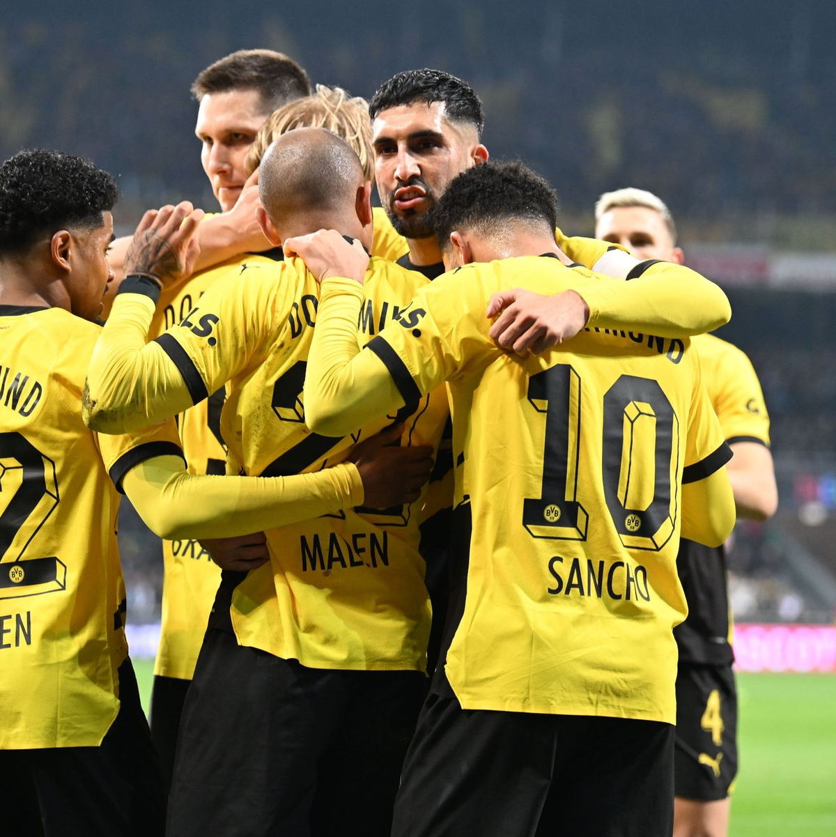 Der BVB bleibt durch den Sieg in Bremen auf Tabellenplatz vier. - Foto: Carmen Jaspersen/dpa