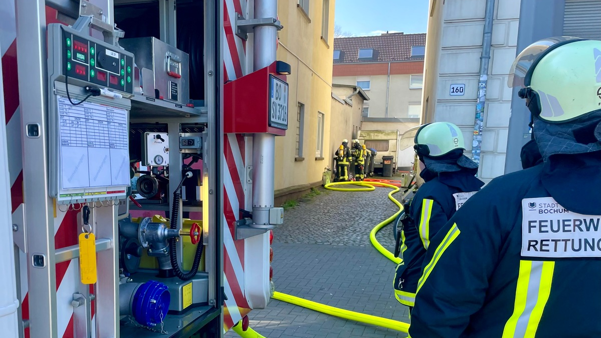 FW-BO: Brand in Bochum Langendreer - Foto: presseportal.de
