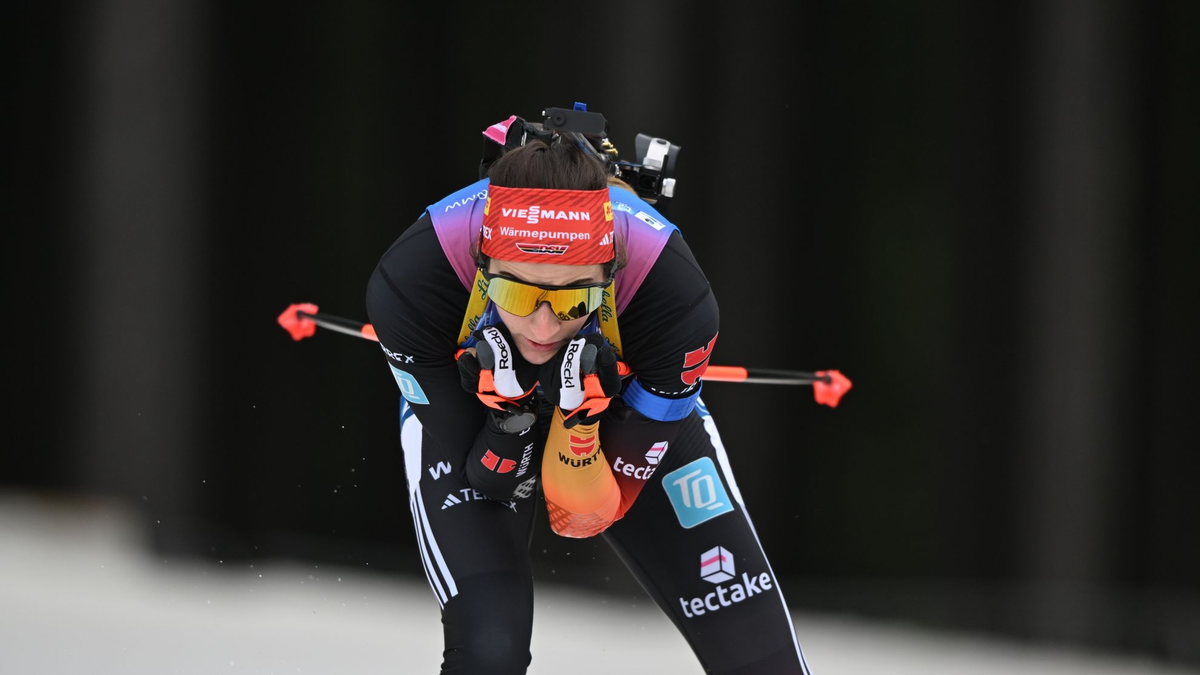 Die deutsche Frauen-Staffel um Vanessa Voigt erreichte in Soldier Hollow den zweiten Platz. - Foto: Hendrik Schmidt/dpa/Archivbild