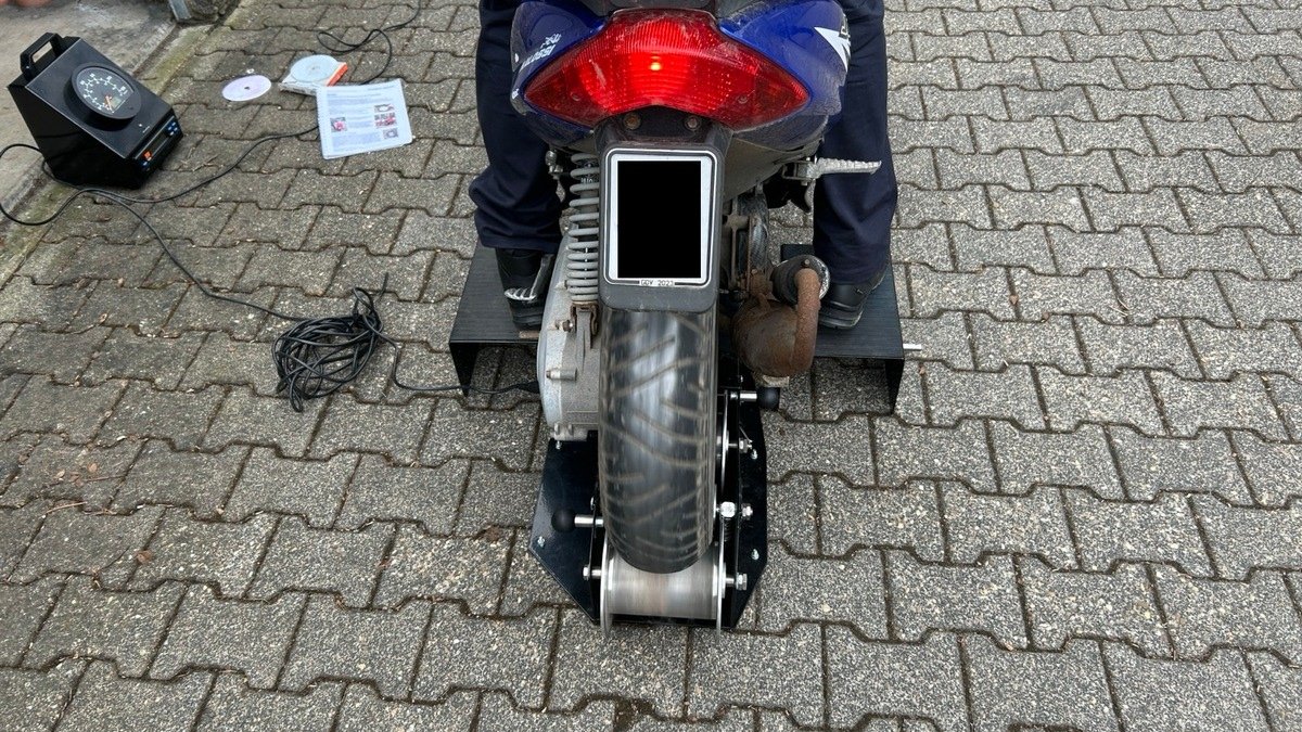 POL-PDTR: Lärmbelästigung durch lauten Roller hat ein Ende - Foto: presseportal.de