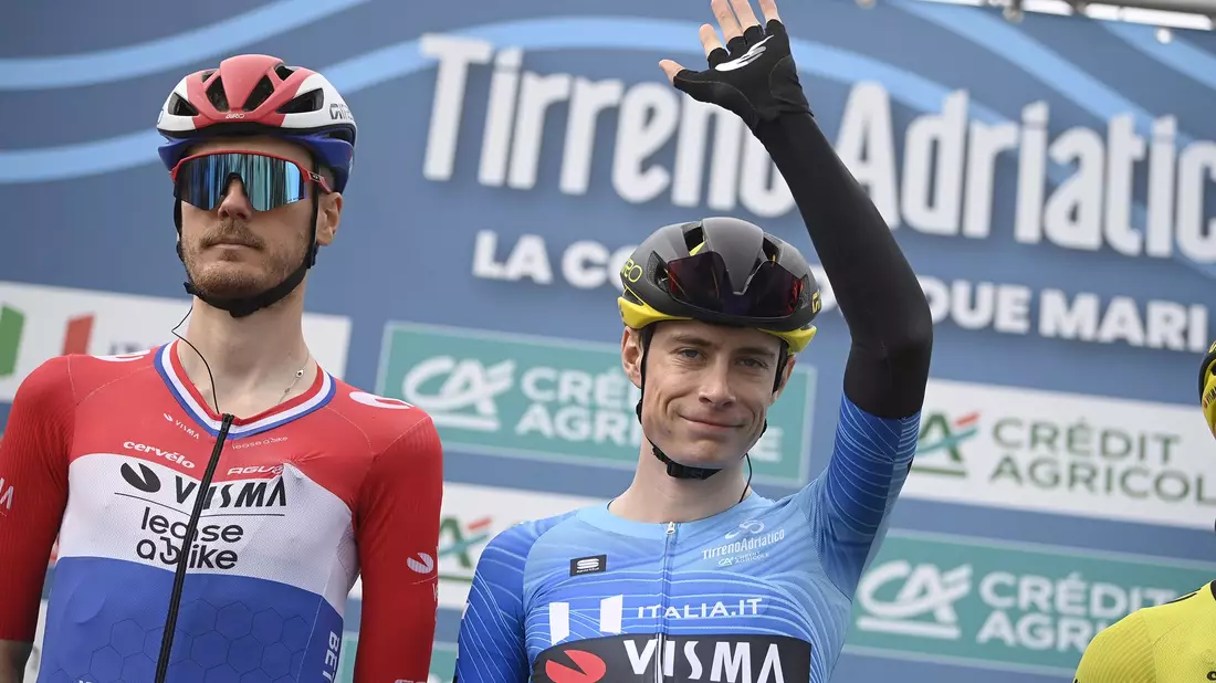 Der Däne Jonas Vingegaard hat die schwere Rundfahrt Tirreno-Adriatico gewonnen. - Bild: Fabio Ferrari/LaPresse via ZUMA Press/dpa