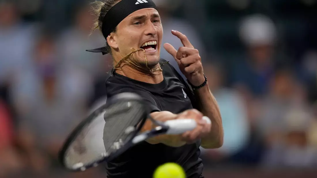 Ist beim Turnier in Indian Wells ins Achtelfinale eingezogen: Alexander Zverev. - Bild: Ryan Sun/AP/dpa