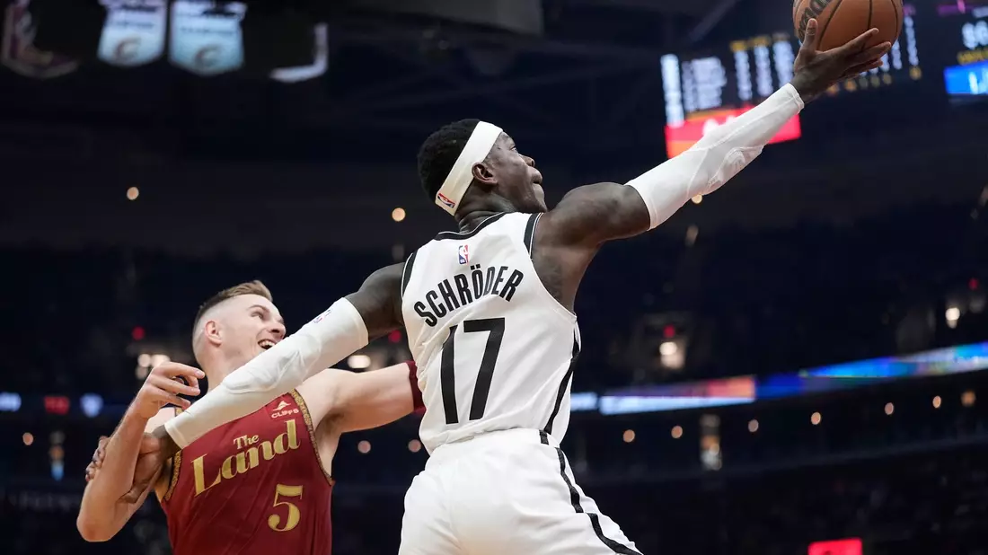 Dennis Schröder erzielte 17 Punkte für die Brooklyn Nets. - Bild: Sue Ogrocki/AP/dpa