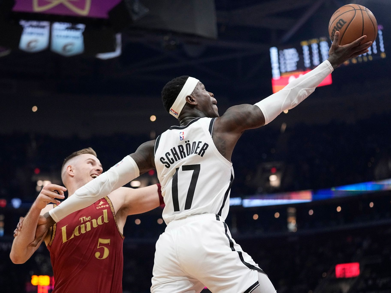 Dennis Schröder erzielte 17 Punkte für die Brooklyn Nets. - Foto: Sue Ogrocki/AP/dpa