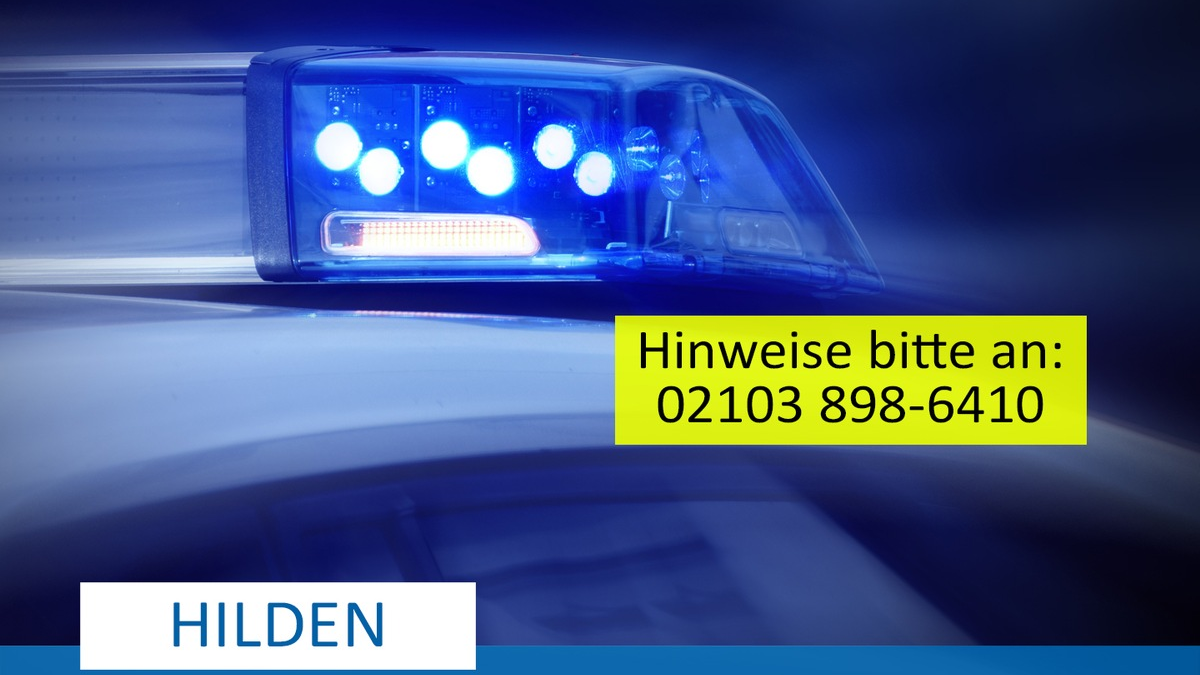 POL-ME: Vergewaltigungsdelikt: Die Polizei ermittelt und bittet dringend um Hinweise - Hilden - 2403044 - Foto: presseportal.de