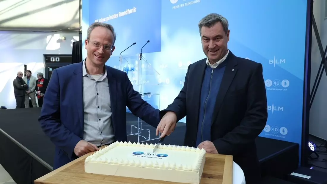 Ministerpräsident Dr. Markus Söder: Bayern ist stolz auf vier Jahrzehnte privater Rundfunk / BLM als starker Partner - Festakt mit über 200 Gästen - Bild: presseportal.de