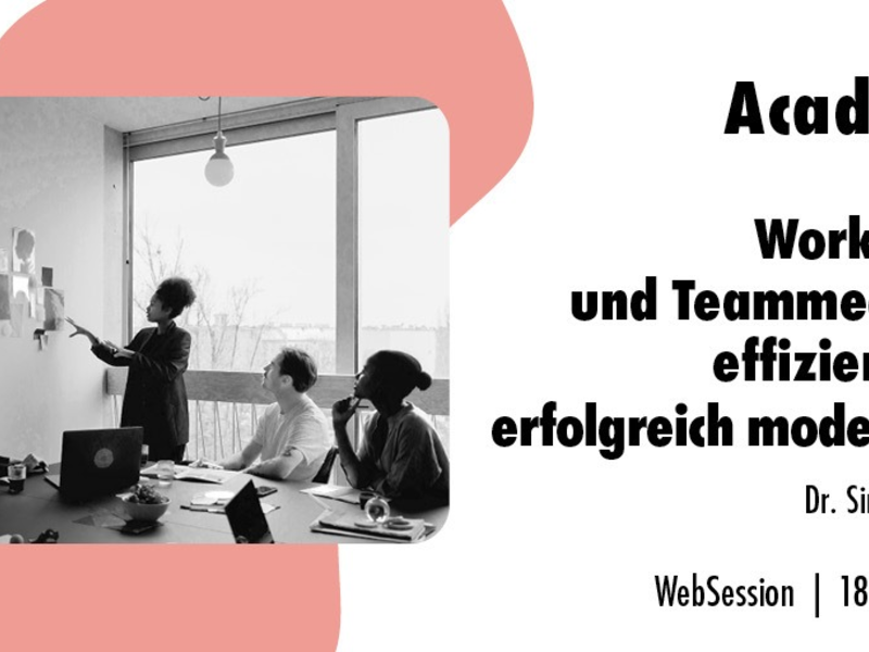 Workshops und Team-Meetings effizient und erfolgreich moderieren / Ein Online-Seminar der news aktuell Academy - Foto: presseportal.de