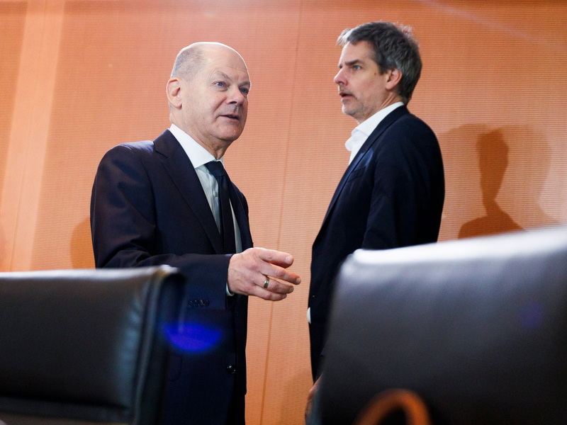 Scholz kritisiert das öffentliche Auftreten seiner eigenen Regierung. (Archivfoto) - Foto: Carsten Koall/dpa