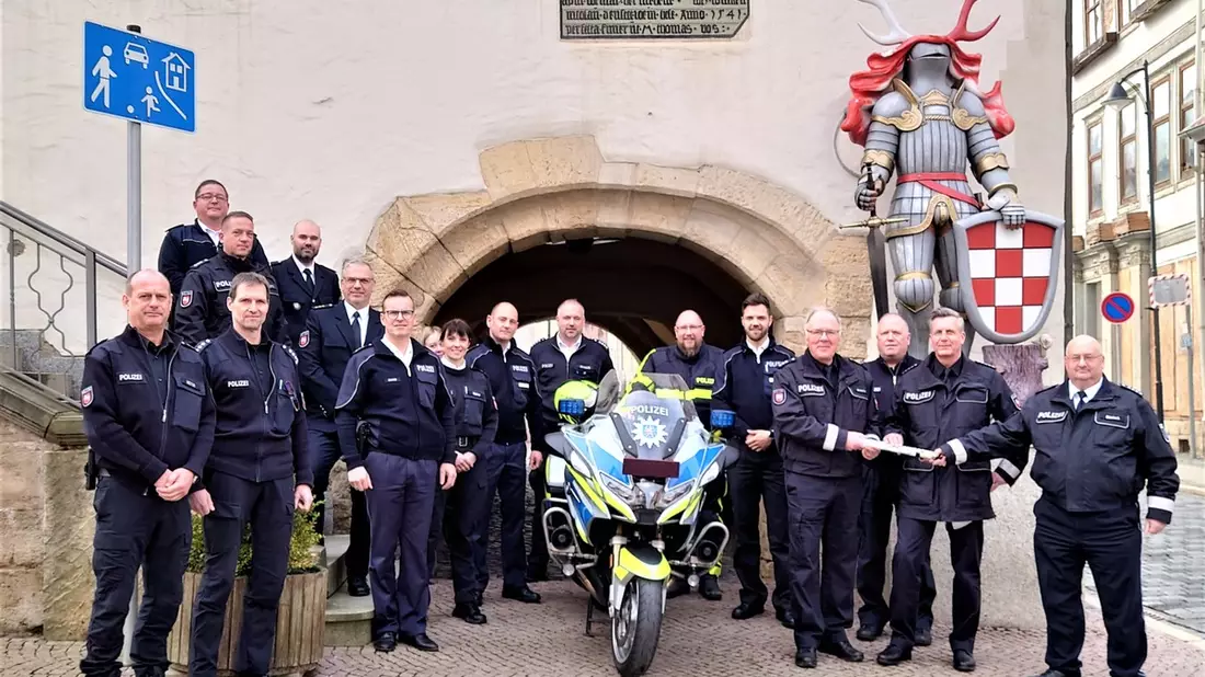 LPI-NDH: Staffelstabübergabe der Länderkooperation Sicher durch den Harz - Bild: presseportal.de