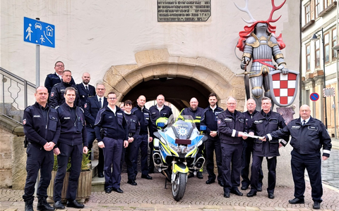 LPI-NDH: Staffelstabübergabe der Länderkooperation Sicher durch den Harz - Foto: presseportal.de