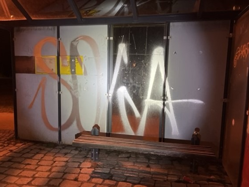 POL-LWL: Polizei bittet um Hinweise zu Graffiti-Schmierereien in Ludwigslust - Foto: presseportal.de