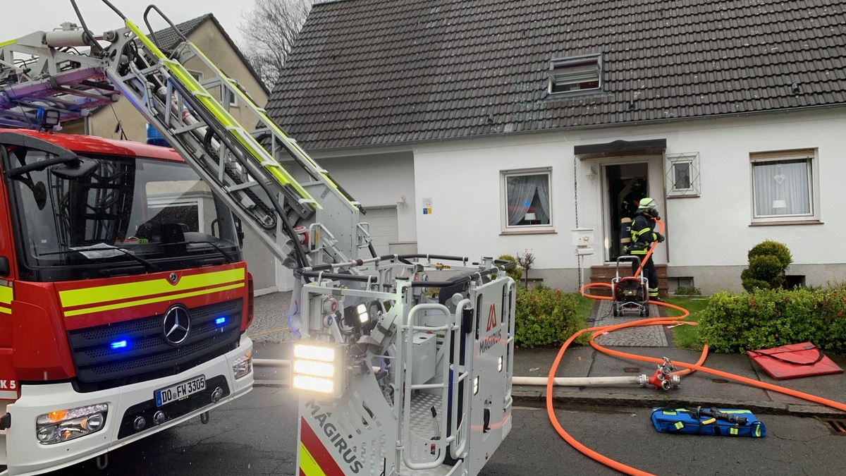 FW-DO: Kellerbrand in der Leythestraße / Marten - Foto: presseportal.de