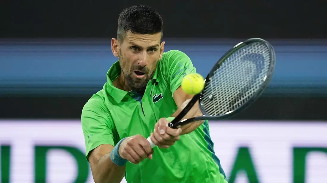 Schied in Indian Wells überraschend schon aus: Novak Djokovic. - Bild: Mark J. Terrill/AP/dpa